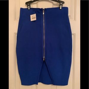 NWT Blue Pencil Skirt